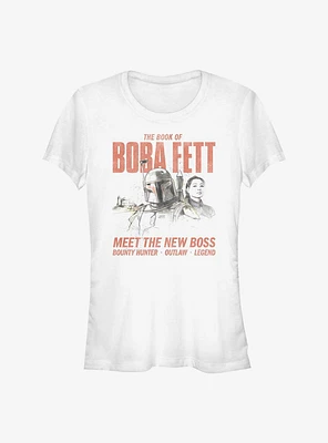 Star Wars The Book Of Boba Fett Flyer Girls T-Shirt