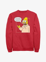 The Simpsons Forever Grampa Crew Sweatshirt
