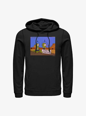 The Simpsons Earth Capital Hoodie