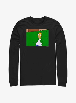 The Simpsons Homer Bush Long-Sleeve T-Shirt