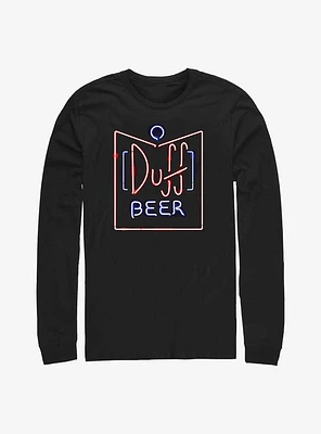 The Simpsons Pub Duff Long-Sleeve T-Shirt