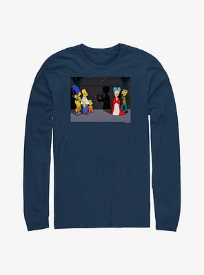 The Simpsons Shadow Burns Long-Sleeve T-Shirt