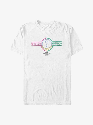 Marvel Spider-Man: No Way Home We Believe Mysterio Question T-Shirt