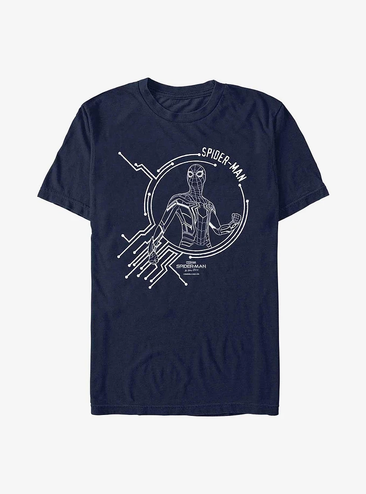 Marvel Spider-Man: No Way Home White Tech T-Shirt