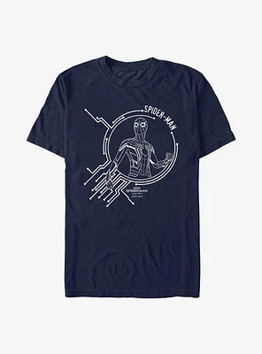 Marvel Spider-Man: No Way Home White Tech T-Shirt