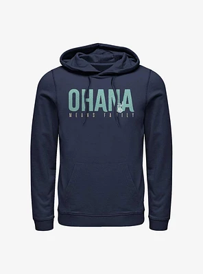 Disney Lilo & Stitch Ohana Bold Hoodie