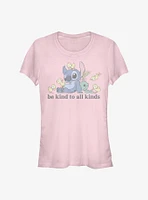 Disney Lilo & Stitch Be Kind To All Kinds Girls T-Shirt