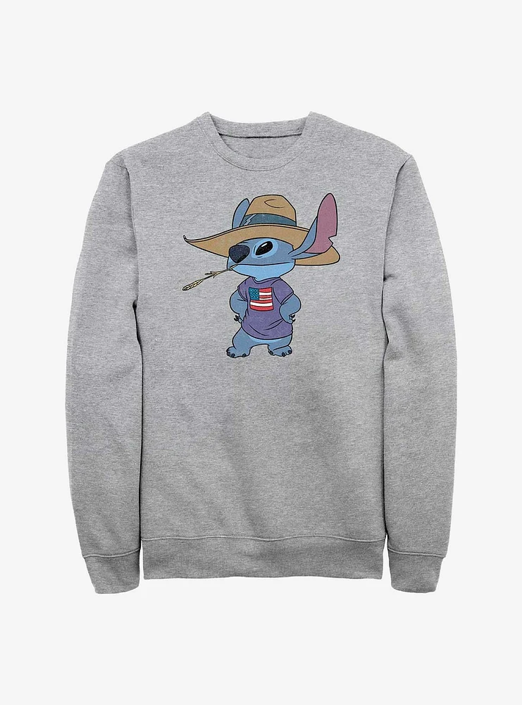 Disney Lilo & Stitch Howdy Crew Sweatshirt