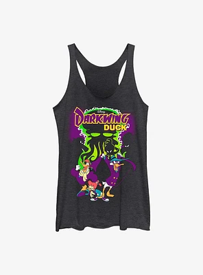 Disney Darkwing Duck Dangerous Raw Edge Girls Tank