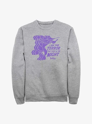 Disney Darkwing Duck The Terror Repeat Sweatshirt