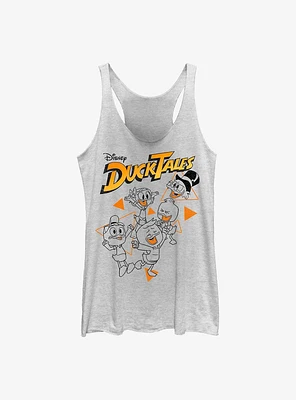 Disney Ducktales Woo Raw Edge Girls Tank