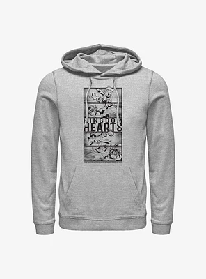 Disney Kingdom Hearts Character Panels Hoodie