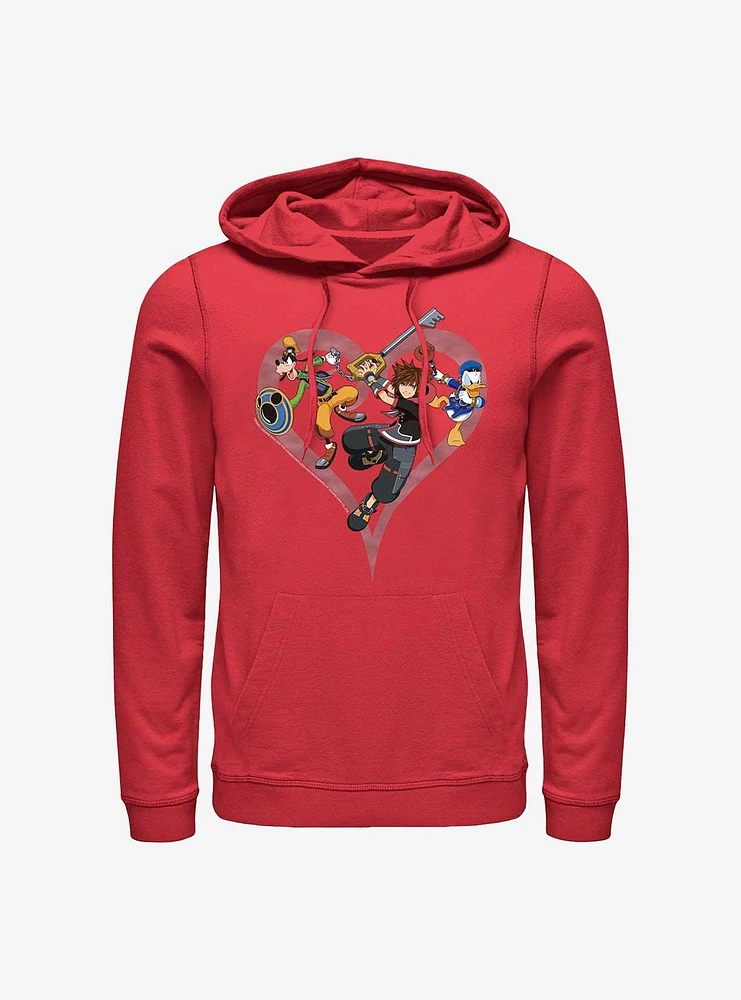 Disney Kingdom Hearts Sora Goofy Donald Hoodie