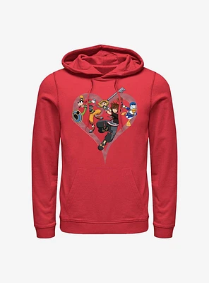 Disney Kingdom Hearts Sora Goofy Donald Hoodie