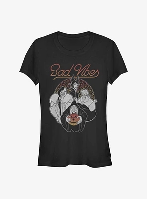Disney Villains Bad Vibes Girls T-Shirt