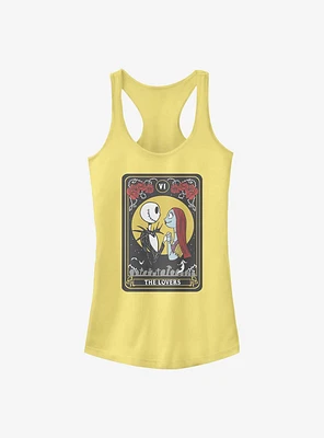The Nightmare Before Christmas Jack & Sally Lovers Tarot Tank Top