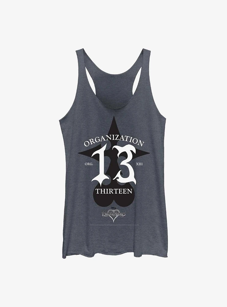 Disney Kingdom Hearts Organization Thirteen Womens Tank Top
