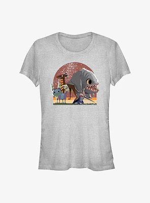 Star Wars: Galaxy Of Creatures Creature Group Girls T-Shirt