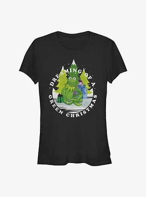 Disney The Muppets Green Christmas Girls T-Shirt