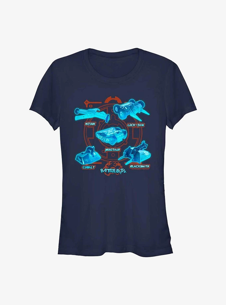 BattleBots Textbook Bots Girls T-Shirt
