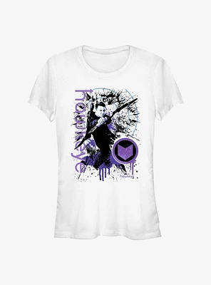 Marvel Hawkeye Splatter Girls T-Shirt