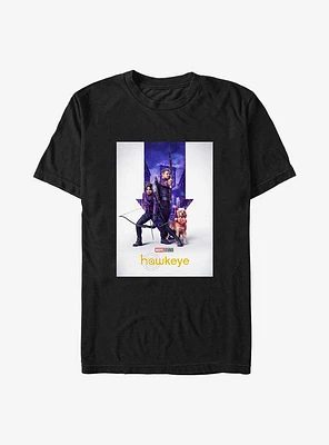 Marvel Hawkeye Trio Poster T-Shirt