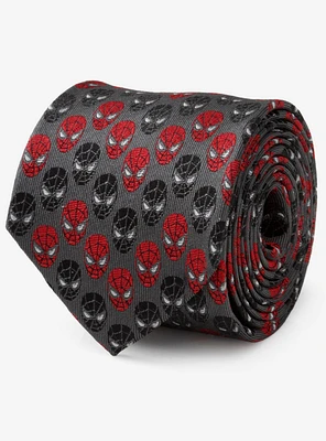 Marvel Spider-Man Chevron Red Black Tie