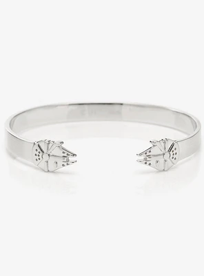 Star Wars Millennium Falcon Stainless Steel Cuff Bracelet