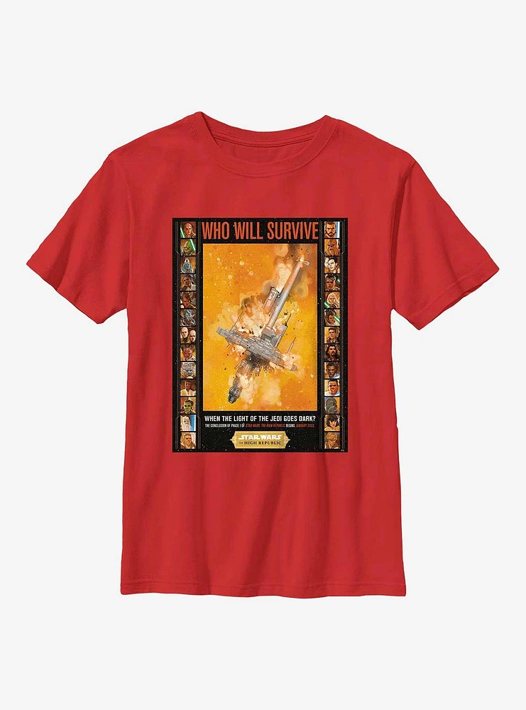 Star Wars: The High Republic Who Will Survive Youth T-Shirt