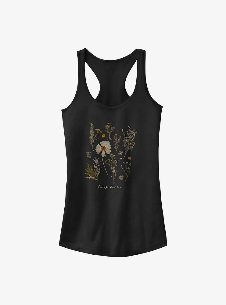 Pressed Flowers Live Girls Tank