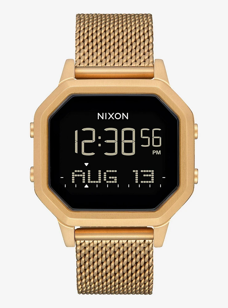 Siren Milanese All Gold Watch