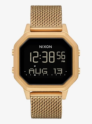 Siren Milanese All Gold Watch