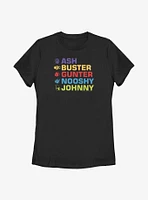 Sing Name Stack And Faces T-Shirt