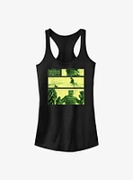 Star Wars The Book Of Boba Fett Story Panels Girls Tank Top