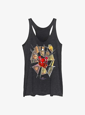 Marvel Spider-Man: No Way Home Web Of Villains Girls Tank