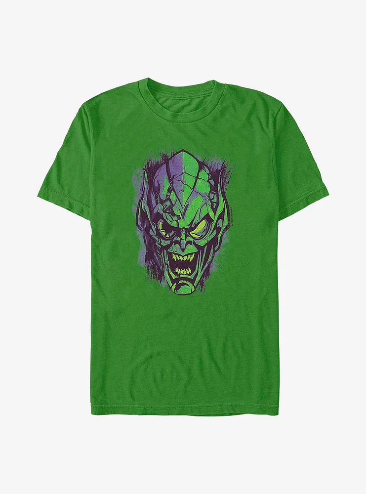 Marvel Spider-Man: No Way Home Green Goblin Face T-Shirt