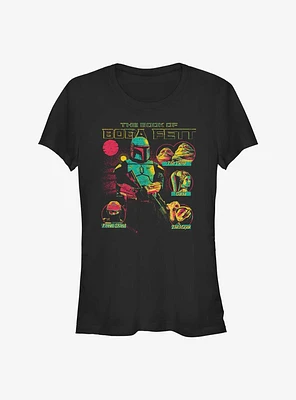 Star Wars The Book Of Boba Fett Takeover Girls T-Shirt