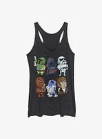 Star Wars Doodles Girl's Tank