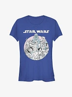 Star Wars Diagona Crew Girl's T-Shirt