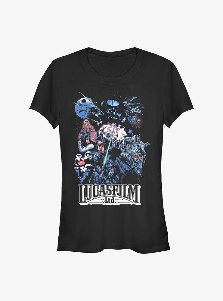 Star Wars Lucas Group Shot Girl's T-Shirt