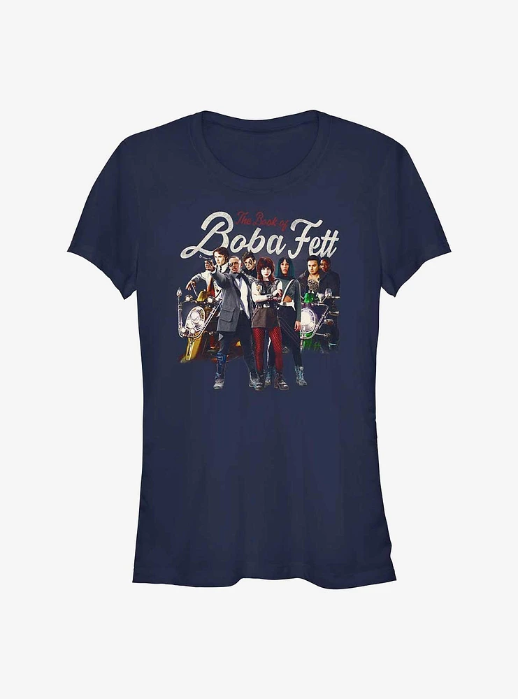 Star Wars The Book Of Boba Fett Support Plan Girls T-Shirt