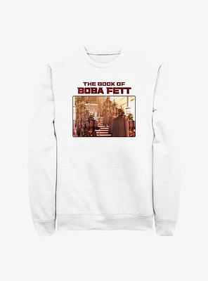 Star Wars The Book Of Boba Fett Take Cover Crew Sweatshirt