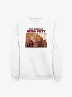 Star Wars The Book Of Boba Fett Take Cover Crew Sweatshirt