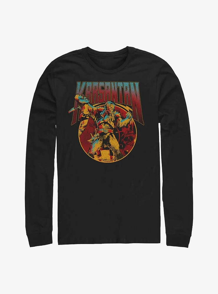 Star Wars The Book Of Boba Fett Krrsantan Long-Sleeve T-Shirt