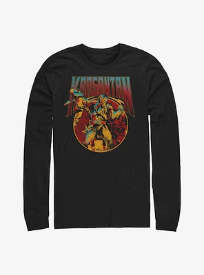 Star Wars The Book Of Boba Fett Krrsantan Long-Sleeve T-Shirt