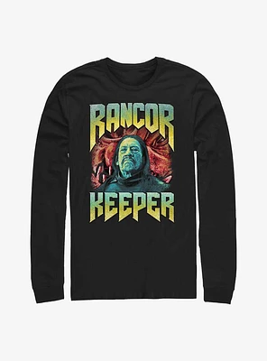 Star Wars The Book Of Boba Fett Rancor Keeper Long-Sleeve T-Shirt