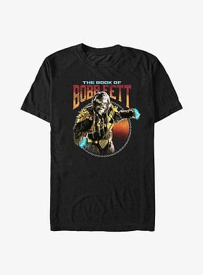 Star Wars The Book Of Boba Fett Black Krrsantan T-Shirt