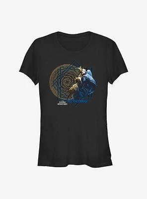 Marvel Doctor Strange The Multiverse Of Madness Gold Girls T-Shirt