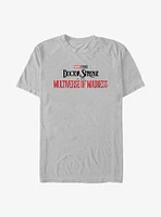 Marvel Doctor Strange The Multiverse Of Madness Movie TItle T-Shirt
