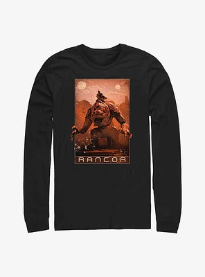 Star Wars The Book Of Boba Fett Rancor Long-Sleeve T-Shirt